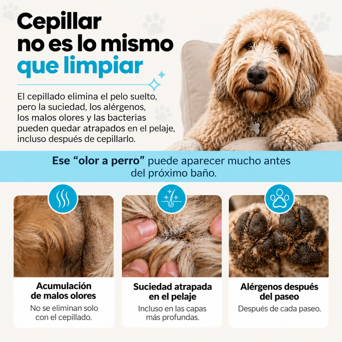 Pet glove wipes